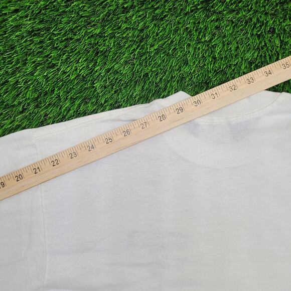 Vintage 90s Leroux Peach Shirt Women Large 21x24 Liqueur USA - Picture 3 of 12